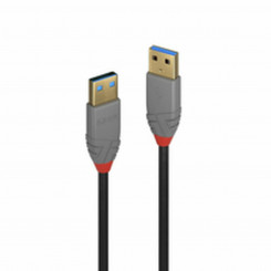 Kaabel Micro USB LINDY 36750 Must 50 cm