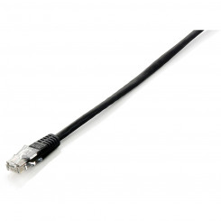 Жесткий сетевой кабель UTP категории 6 Equip 625456 Черный