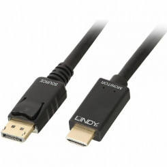 Адаптер DisplayPort-HDMI LINDY 36922 Черный