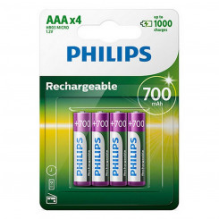 Battery Philips Ni-Mh R03 700 mAh 1.2 V