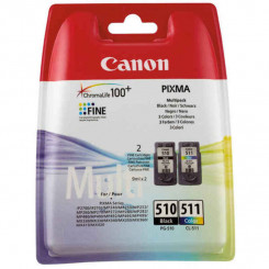 Оригинальный картридж Canon PG-510/CL-511, мульти упаковка