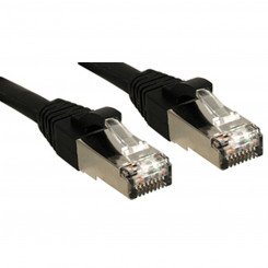 UTP Category 6 Rigid Network Cable LINDY 45602 Black 1 m 1 Unit