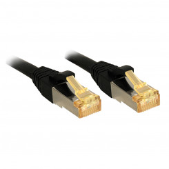 Жесткий сетевой кабель UTP категории 6 LINDY 47306 Черный, 50 см 1 шт.