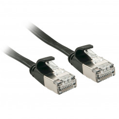 Жесткий сетевой кабель UTP категории 6 LINDY 47482, 2 м, черный