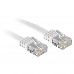 Жесткий сетевой кабель UTP категории 6 LINDY 47502, 2 м, белый, 1 шт.