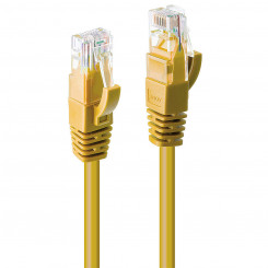 Жесткий сетевой кабель UTP категории 6 LINDY 48063, 2 м, желтый, 1 шт.