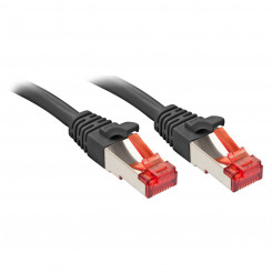 Жесткий сетевой кабель UTP категории 6 LINDY 47783 10 м 2 м Черный 1 шт.