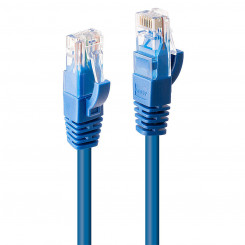 Жесткий сетевой кабель UTP категории 6 LINDY 48017 Красный Синий 1 м 1 шт.
