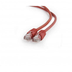Жесткий сетевой кабель UTP категории 6 Патч-корд GEMBIRD 3 м Красный