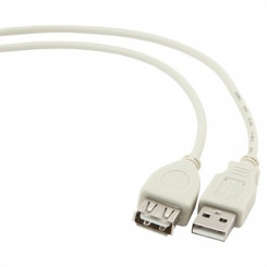 USB Extension Cable GEMBIRD CC-USB2-AMAF-75CM/30 White
