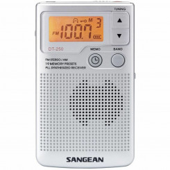 Raadio Sangean DT250S hõbedane