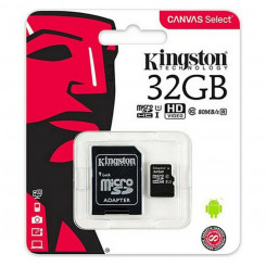 Micro SD-mälukaart koos adapteriga Kingston exFAT