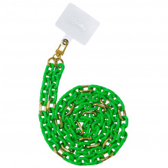 Mobile Phone Lanyard Celly LACETCHAINGNF Green