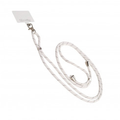 Mobile Phone Lanyard Celly LACETUNIWH White