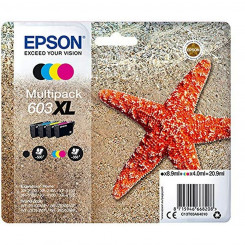 Оригинальный картридж Epson C13T03A64020, 4 шт., черный, разноцветный