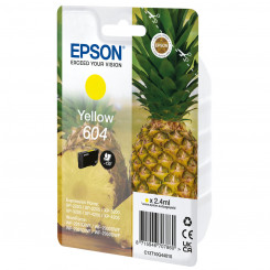 Originaal tindikassett Epson 604 kollane