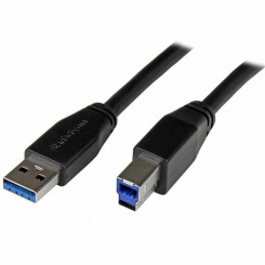 USB A kuni USB B kaabel Startech USB3SAB5M Must