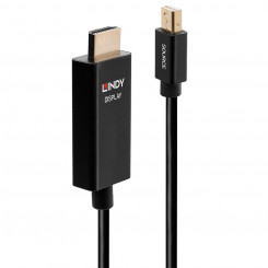 Mini DisplayPort-HDMI-adapter LINDY 40920 Must 50 cm
