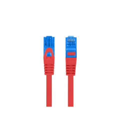 Жесткий сетевой кабель UTP категории 6 Lanberg PCF6A-10CC-0200-R, 2 м, красный