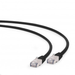 Жесткий сетевой кабель FTP категории 6 GEMBIRD PP6A-LSZHCU-BK-1M Черный 1 м