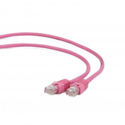 Жесткий сетевой кабель UTP категории 6 GEMBIRD RJ45/RJ45 Cat5e 3 м 3 м Розовый