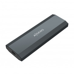 Hard drive case Aisens ASM2-018GR USB Grey USB-C USB 3.2 Gen 2 (3.1 Gen 2)