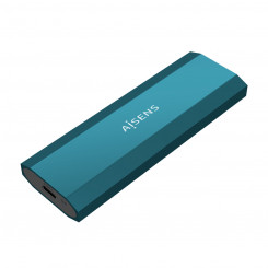 Kõvaketta ümbris Aisens ASM2-019BLU USB Sinine USB-C USB 3.2 Gen 2 (3.1 Gen 2)