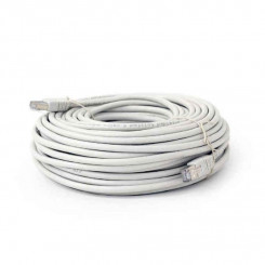 Жесткий сетевой кабель FTP категории 6 GEMBIRD CCA AWG26, 30 м, серый