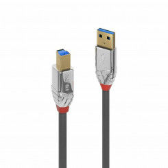 Cable Micro USB LINDY 36663 3 m Black Grey (1 Unit)