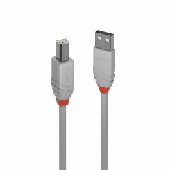 Cable Micro USB LINDY 36684 Black Grey