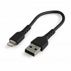 USB-välkkaabel Startech RUSBLTMM15CMB Must 15 cm