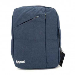 Рюкзак для ноутбука iggual Adaptive Work 15,6" непроницаемый противоугонный синий