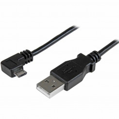USB-кабель к micro USB Startech USBAUB2MRA Черный