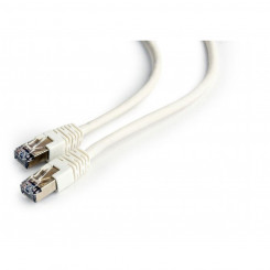 Жесткий сетевой кабель UTP категории 6 GEMBIRD PP6-1M/W Белый 1 м