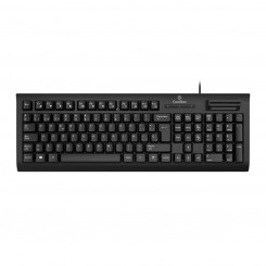 Keyboard CoolBox COO-TEC03DNI Spanish Qwerty Black Spanish