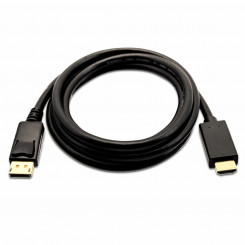 DisplayPort to HDMI Cable V7 V7DP2HD-02M-BLK-1E   Black