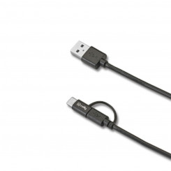 USB-C Cable to USB Celly USBCMICRO Black