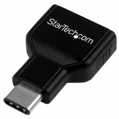 Кабель USB A — USB C Startech USB31CAADG Черный