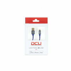 Кабель USB-Lightning DCU 34101250 Темно-синий (2 м)