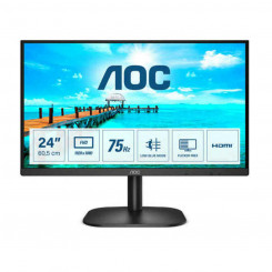 Monitor AOC 24B2XHM2 FHD LED 23,8" LCD VA Flicker free 24"