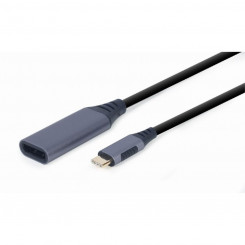 Адаптер USB C — DisplayPort GEMBIRD A-USB3C-DPF-01 Серый