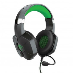 Headphones Trust GXT 323X Carus Black Green Black/Green