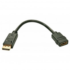 DisplayPort to HDMI Cable LINDY 41005 Black