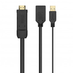 Адаптер HDMI-DisplayPort Aisens A122-0642 Черный