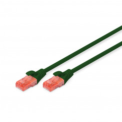 UTP Category 6 Rigid Network Cable Digitus by Assmann DK-1612-020/G Green Grey 2 m