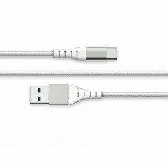 USB A to USB C Cable Big Ben Interactive FPLIAC2MW (2 m) White