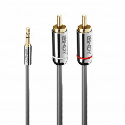 Audio Jack (3.5mm) to 2 RCA Cable LINDY 35334