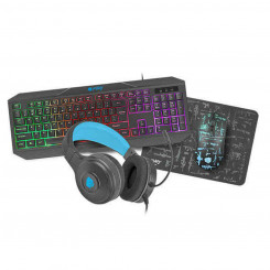 Keyboard with Gaming Mouse Fury NFU-1677