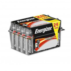 Batteries Energizer ALKALINE POWER VALUE BOX LR03 AAA (24 uds) Black