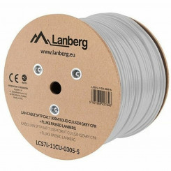 Жесткий сетевой кабель UTP категории 6e Lanberg